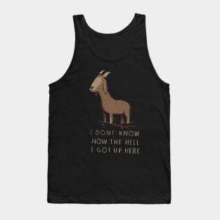 the mystery of tree climbing goats Tank Top